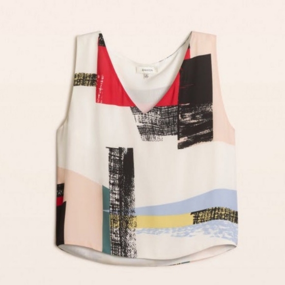 Aritzia Tops - Aritzia Babaton Murphy printed tank top size XS